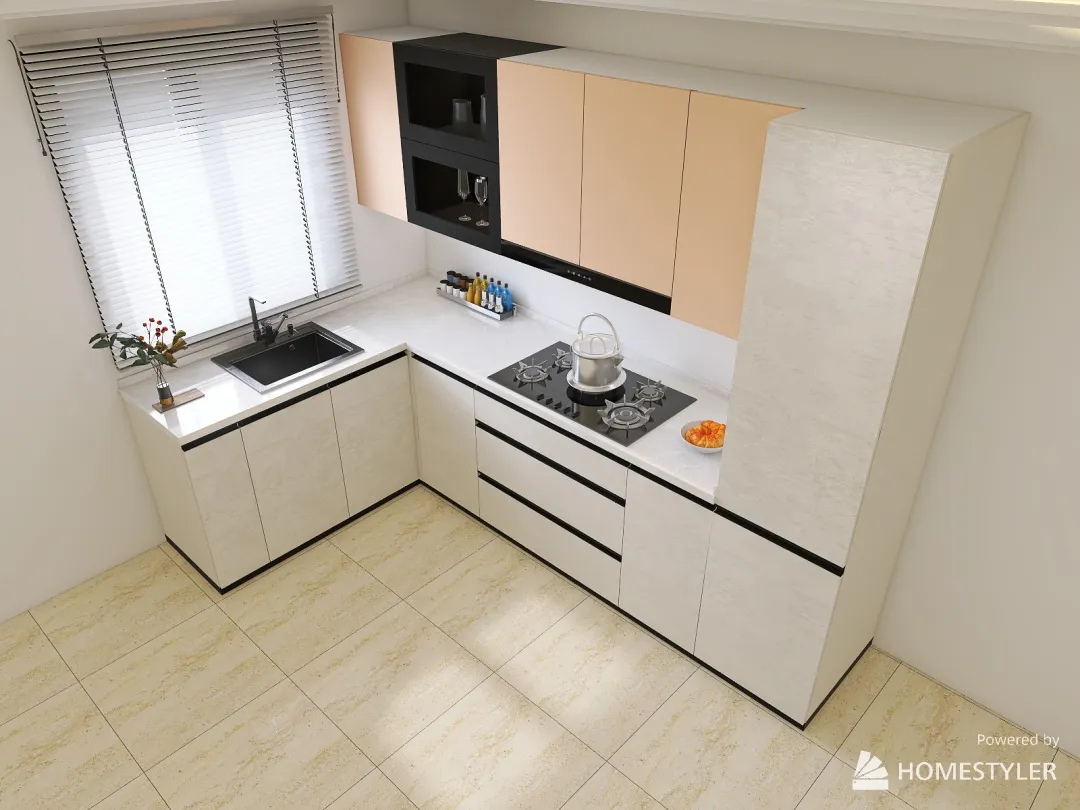 kitchen no-16 3d design renderings