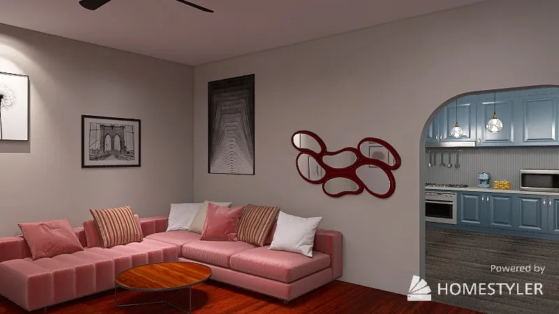 LivingRoom 3d design renderings