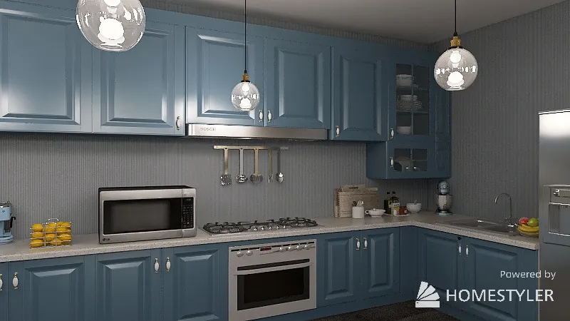 Kitchen 3d design renderings