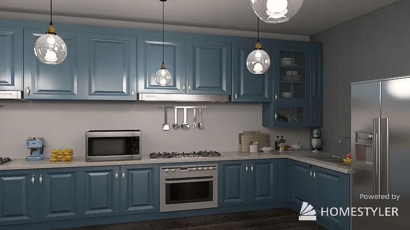 Kitchen 3d design renderings