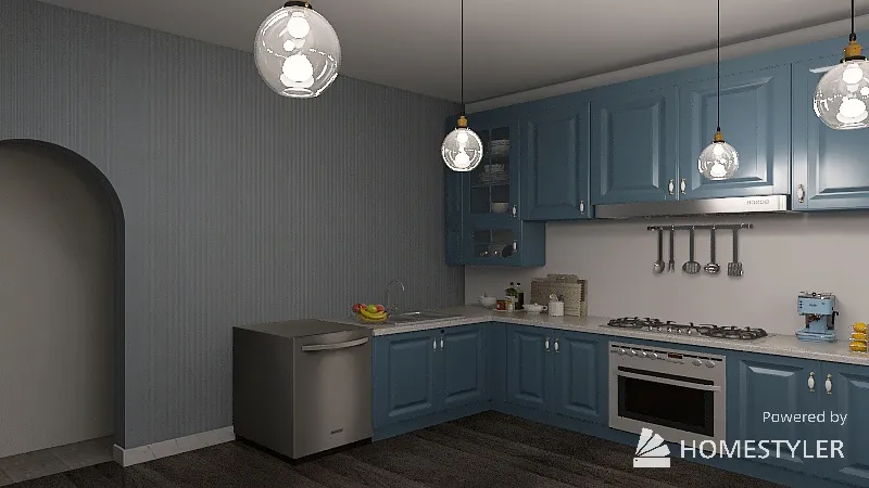 Kitchen 3d design renderings