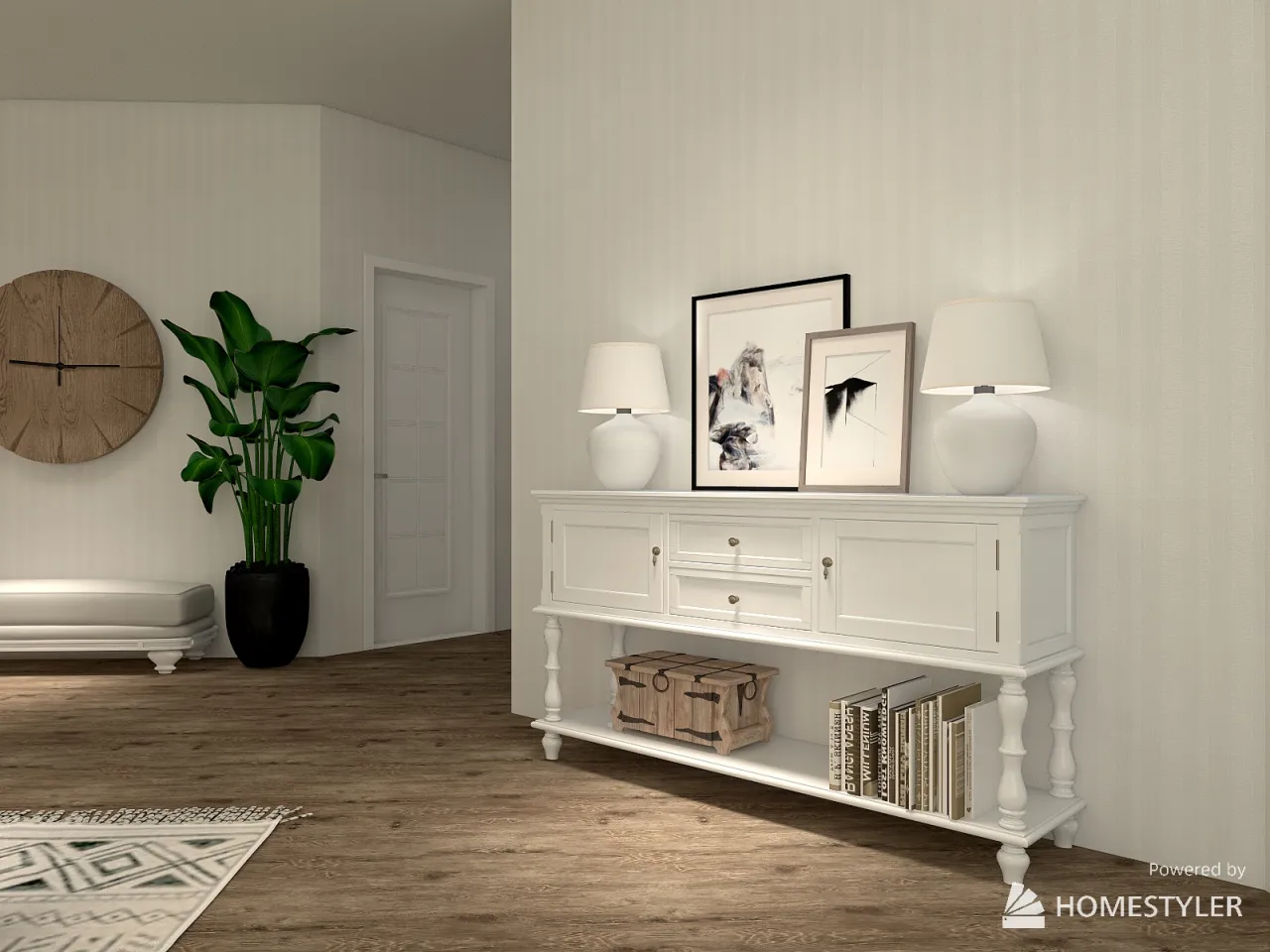 LivingDiningRoom 3d design renderings