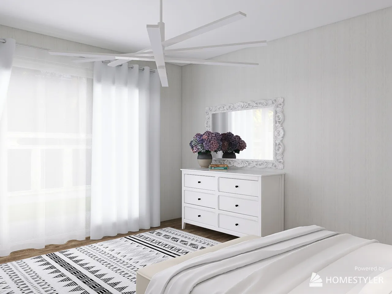 Bedroom 3d design renderings