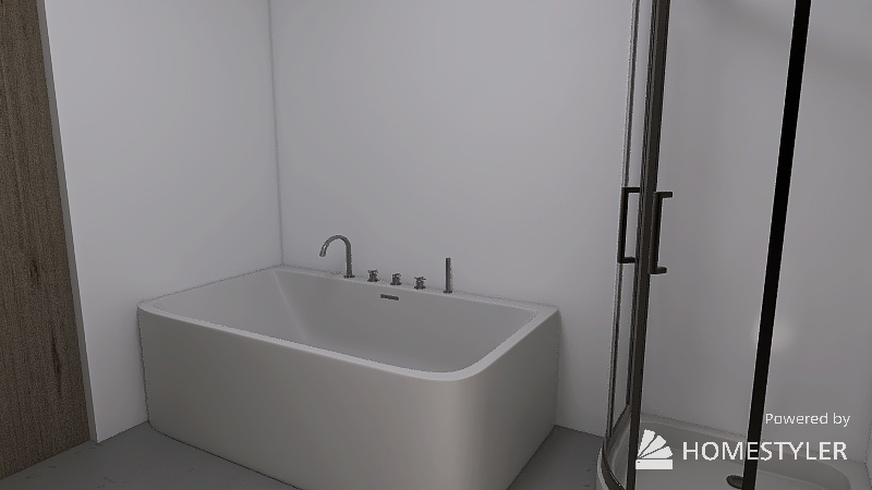 2 Bed 2 Bath Single Family 3d design renderings
