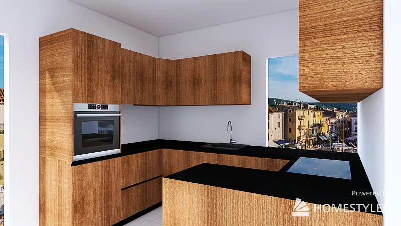 Roberto cucina 3d design renderings
