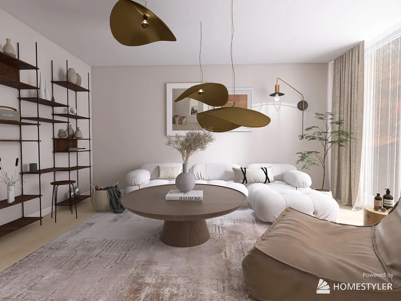 WabiSabi Projet 3d design renderings