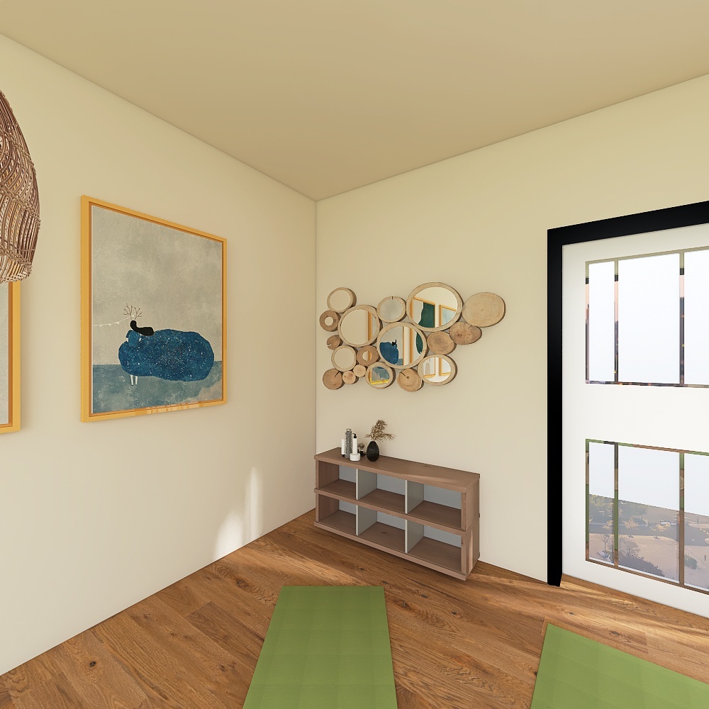 Libra Yoga center 3d design renderings