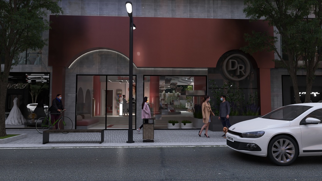Salon de Belleza DR. 3d design renderings