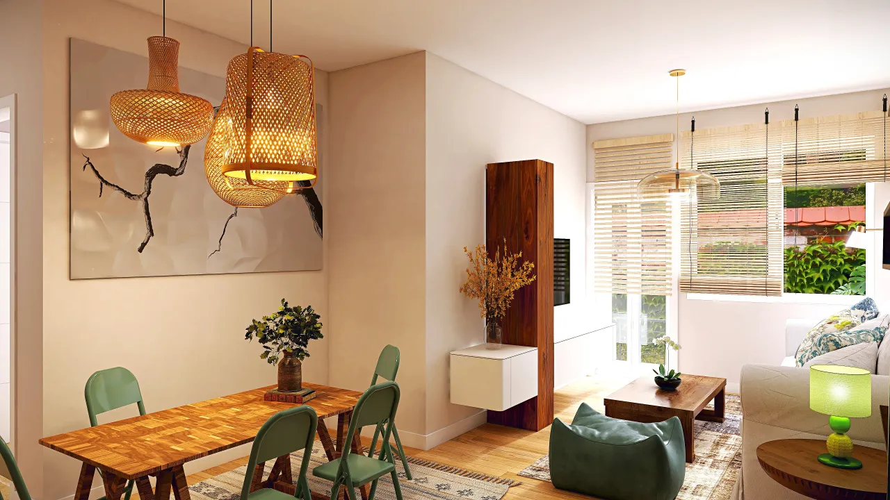 LivingRoom 3d design renderings