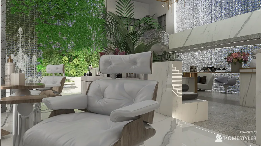 beauty salon ＂Grace＂ 3d design renderings