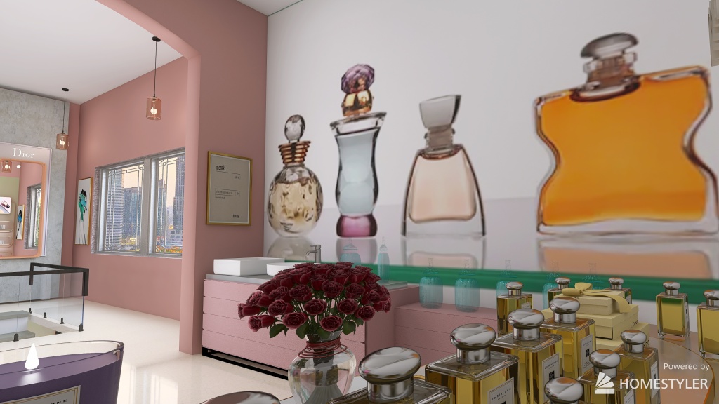 Perfume  Area 3d design renderings