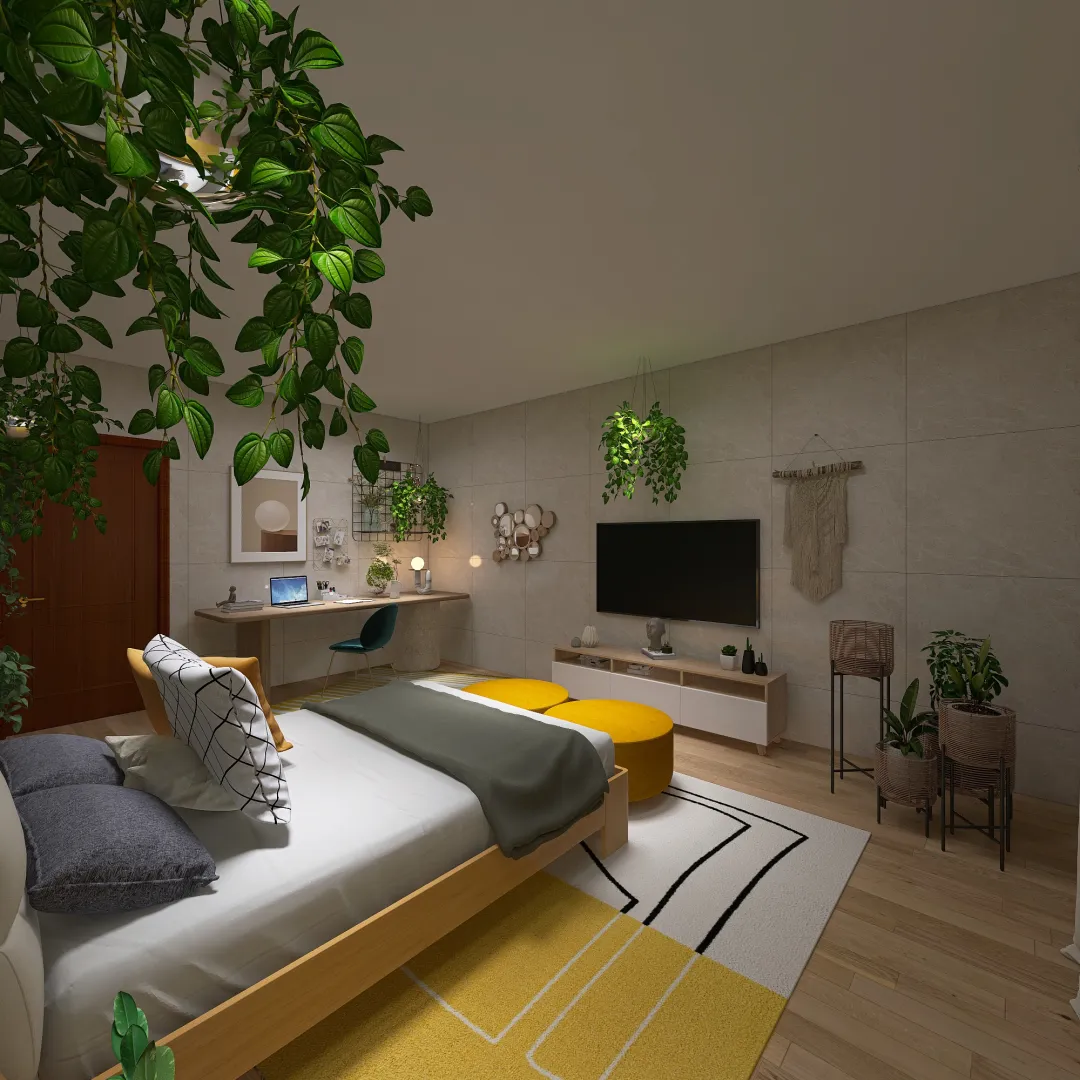 Copy of Bedroom 3d design renderings
