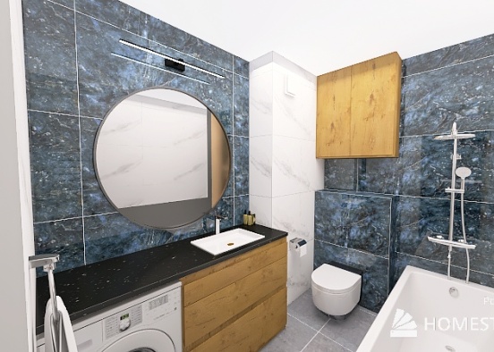 v2_bathroom Design Rendering
