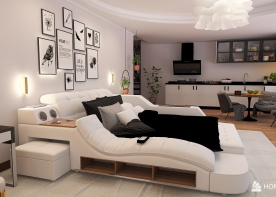 Apartment with a view Design Rendering