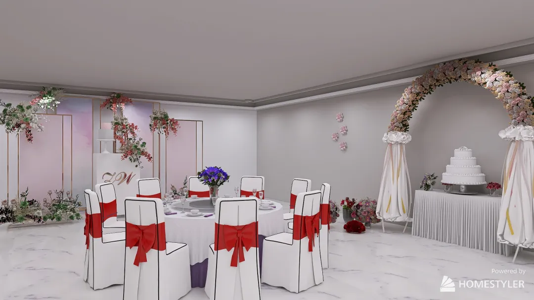 WEDDING!!💍🌸 3d design renderings