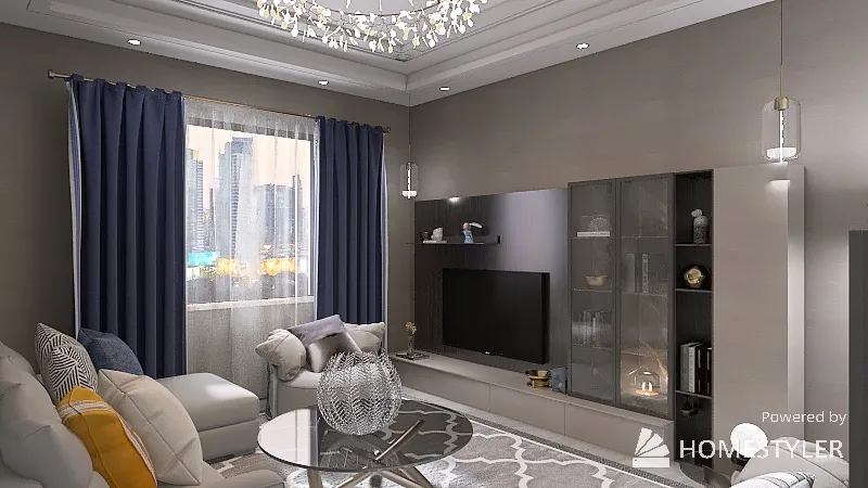 LivingRoom 3d design renderings