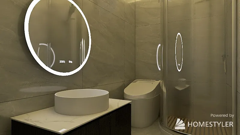 Bathroom 3d design renderings