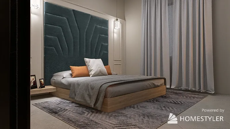 MasterBedroom 3d design renderings