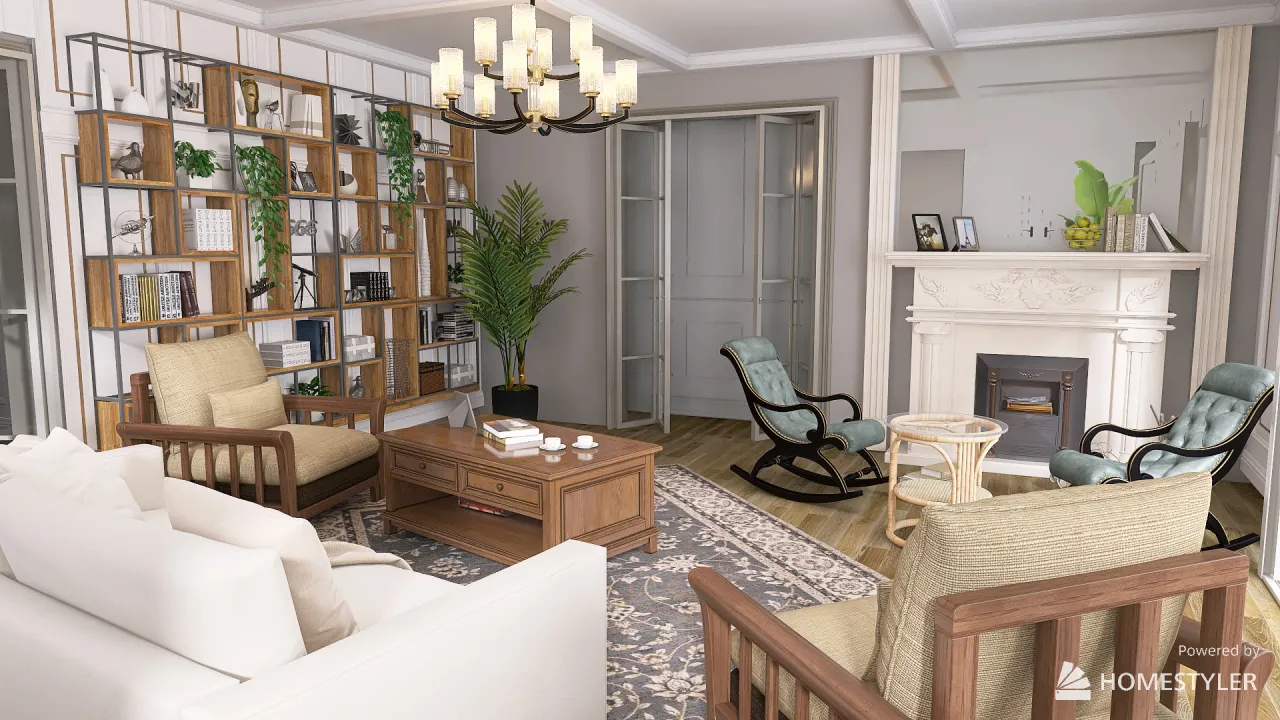 LivingRoom 3d design renderings