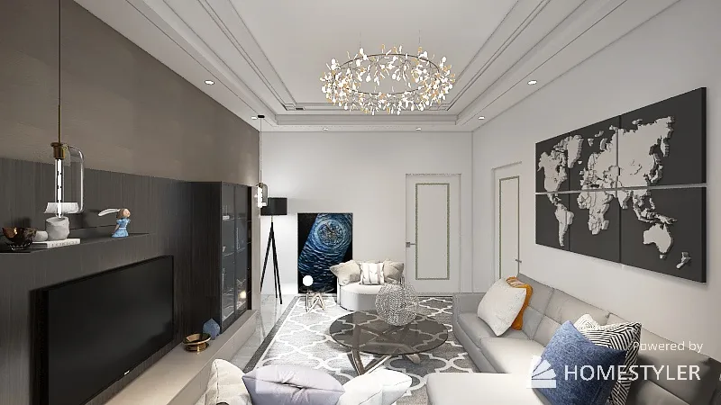 LivingRoom 3d design renderings