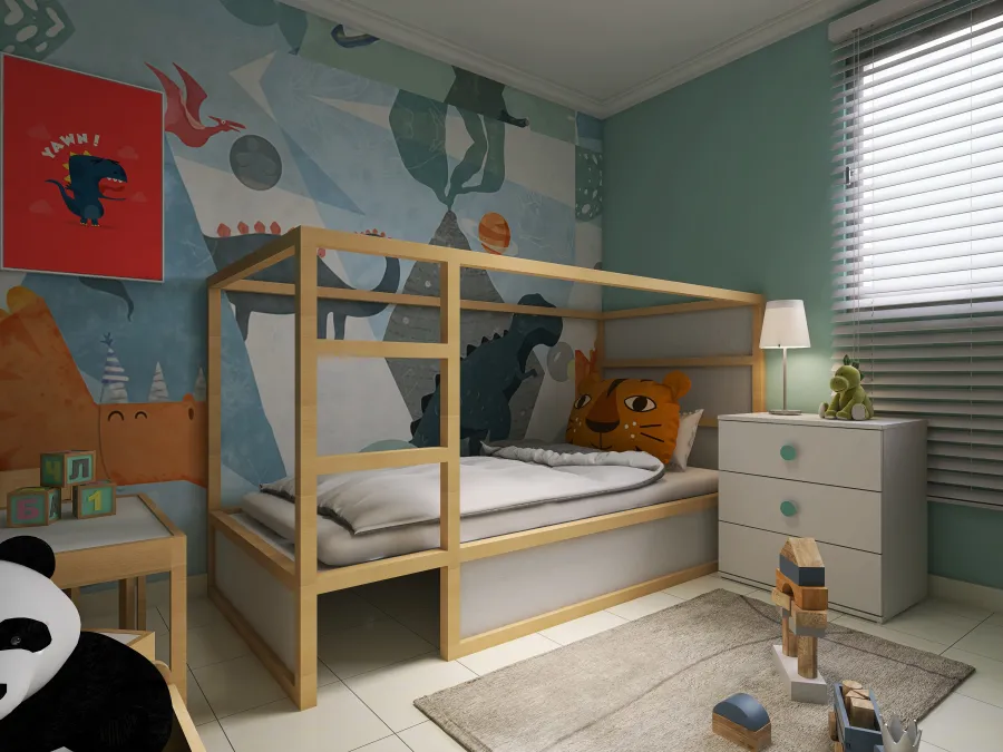 Noah's Room 3d design renderings