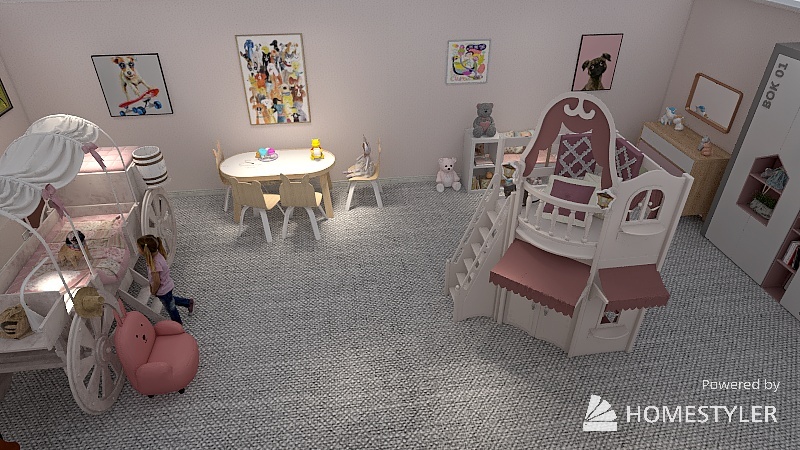 【System Auto-save】Little girls special bedrooom 3d design picture 63.48