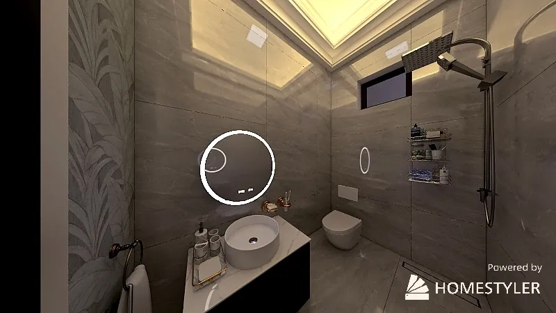 Bathroom 3d design renderings