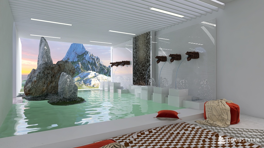 Reflets d'une ame 3d design renderings