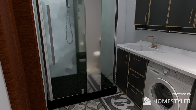 Bathroom 3d design renderings