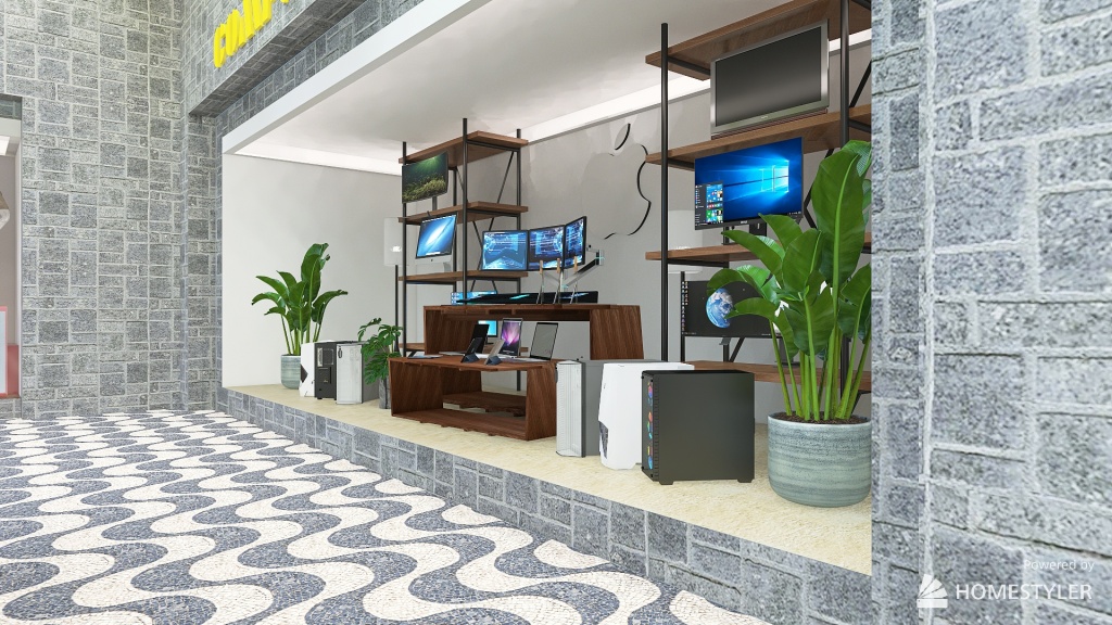 Mall 3d design renderings