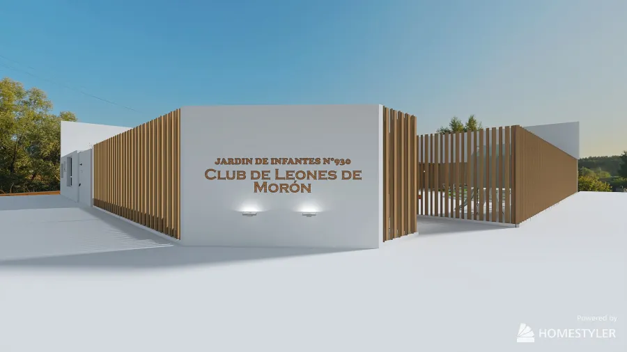 Proyecto jardin infantil 3d design renderings