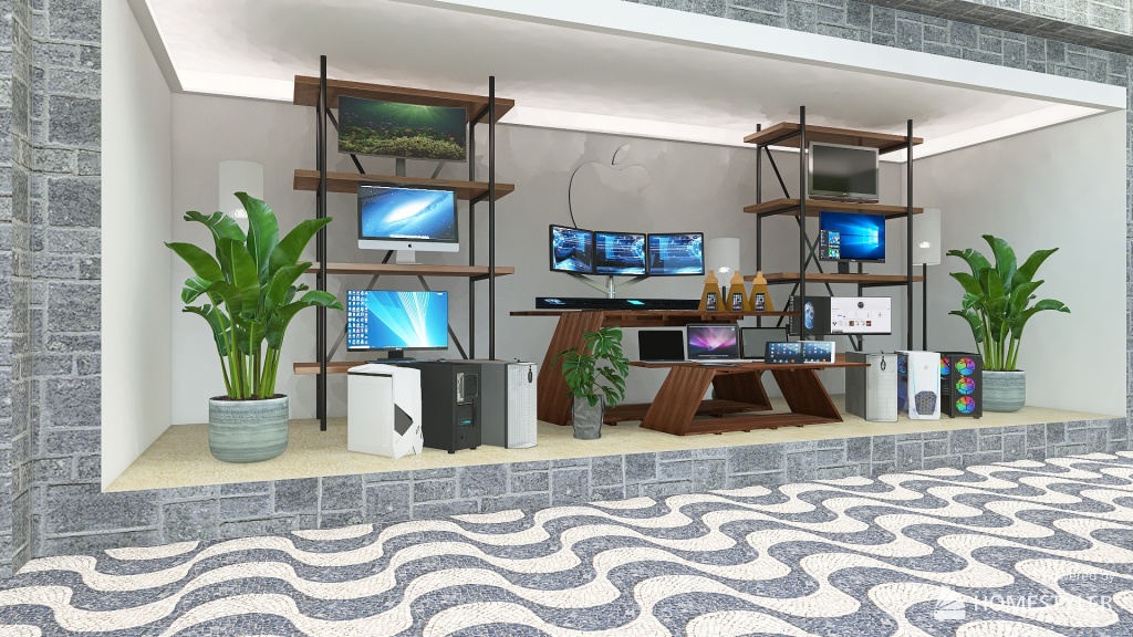 Mall 3d design renderings