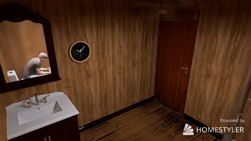 Bathroom 3d design renderings