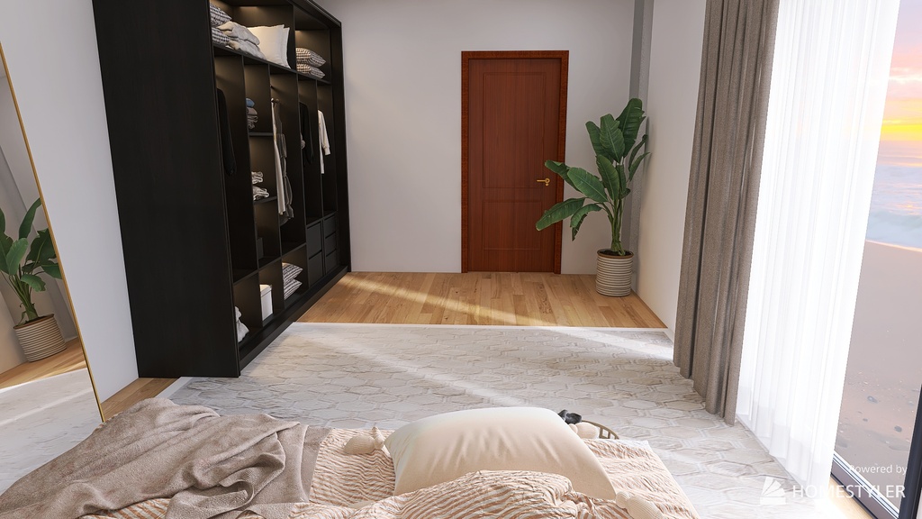 Master Bedroom 3d design renderings