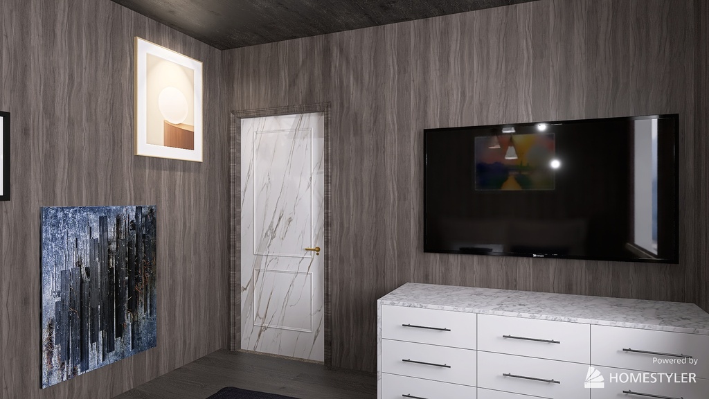 Second Bedroom 3d design renderings