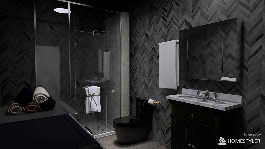 Bathroom 3d design renderings