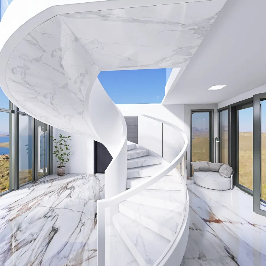 ocean villa 3d design renderings
