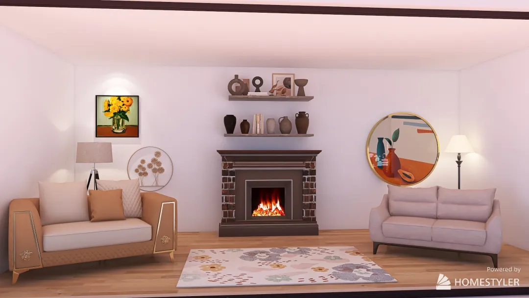 Furniture Store Window 3d design renderings