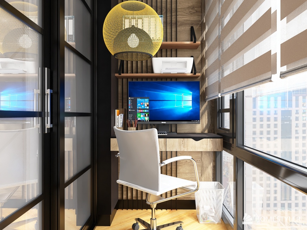 Plan 60 кв/м_перепланування 2х кімнатної квартири 3d design renderings