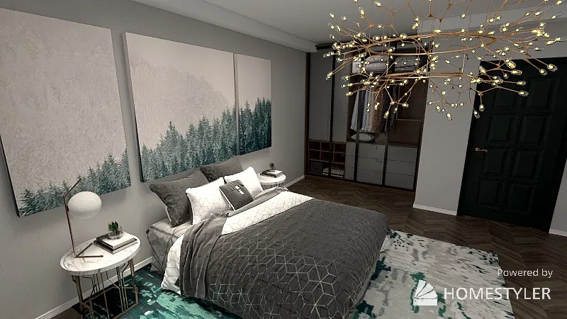 Bedroom 3d design renderings