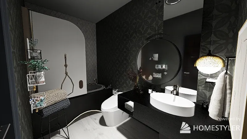 Bathroom 3d design renderings