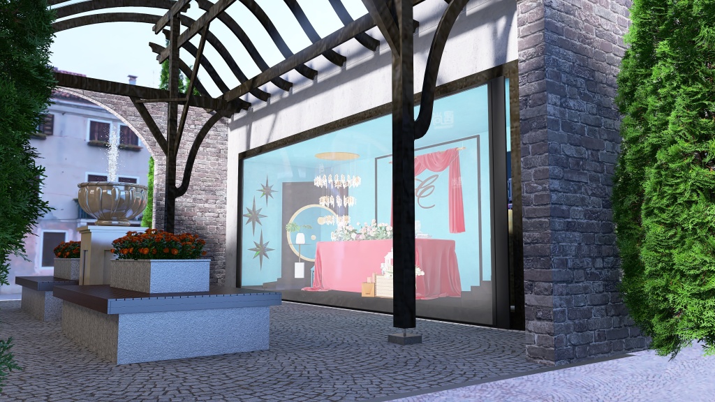 Window Shopping 3d design renderings