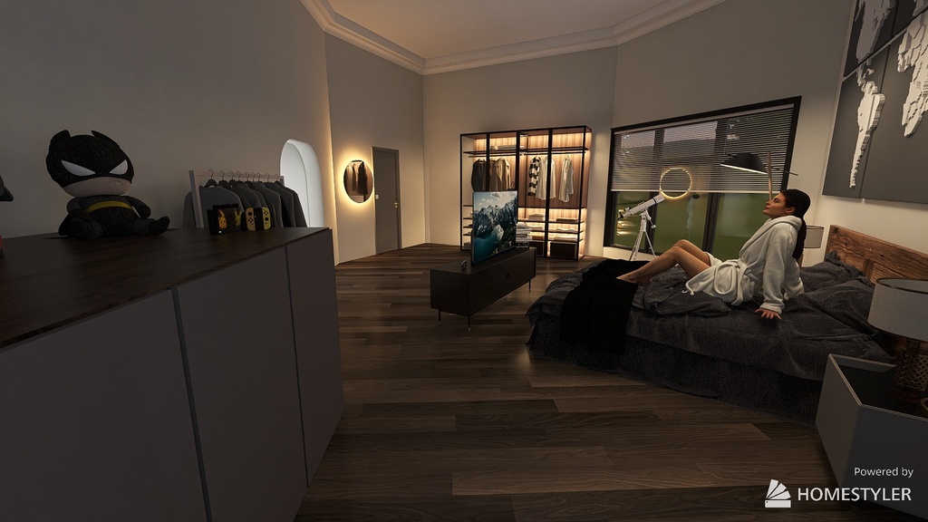 Master Bedroom 3d design renderings