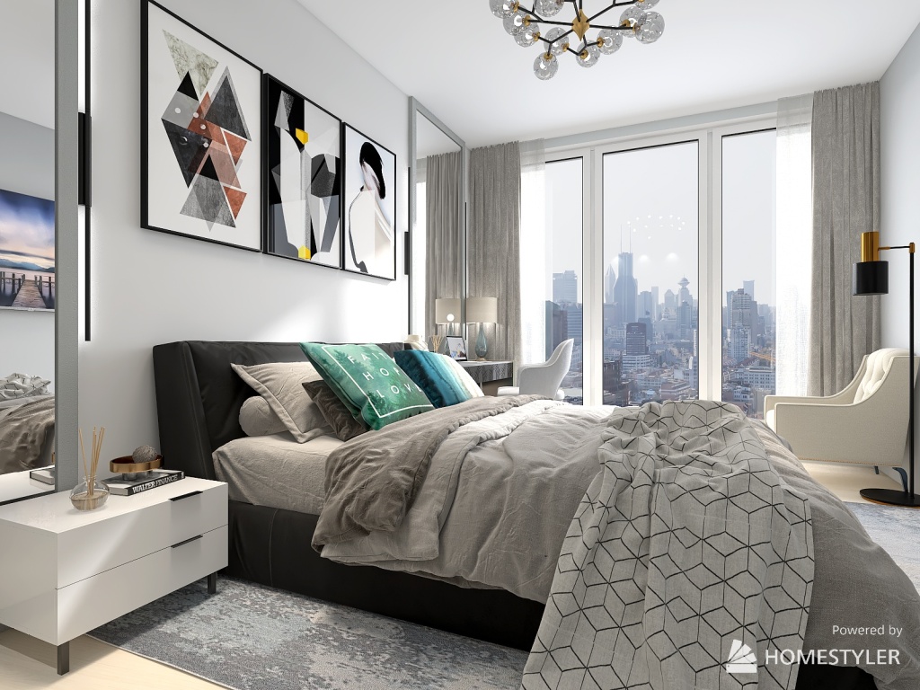 Спальня для Ольги. 3d design renderings