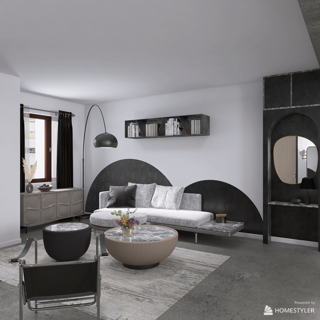 Elegant Modern apartment 3d design renderings