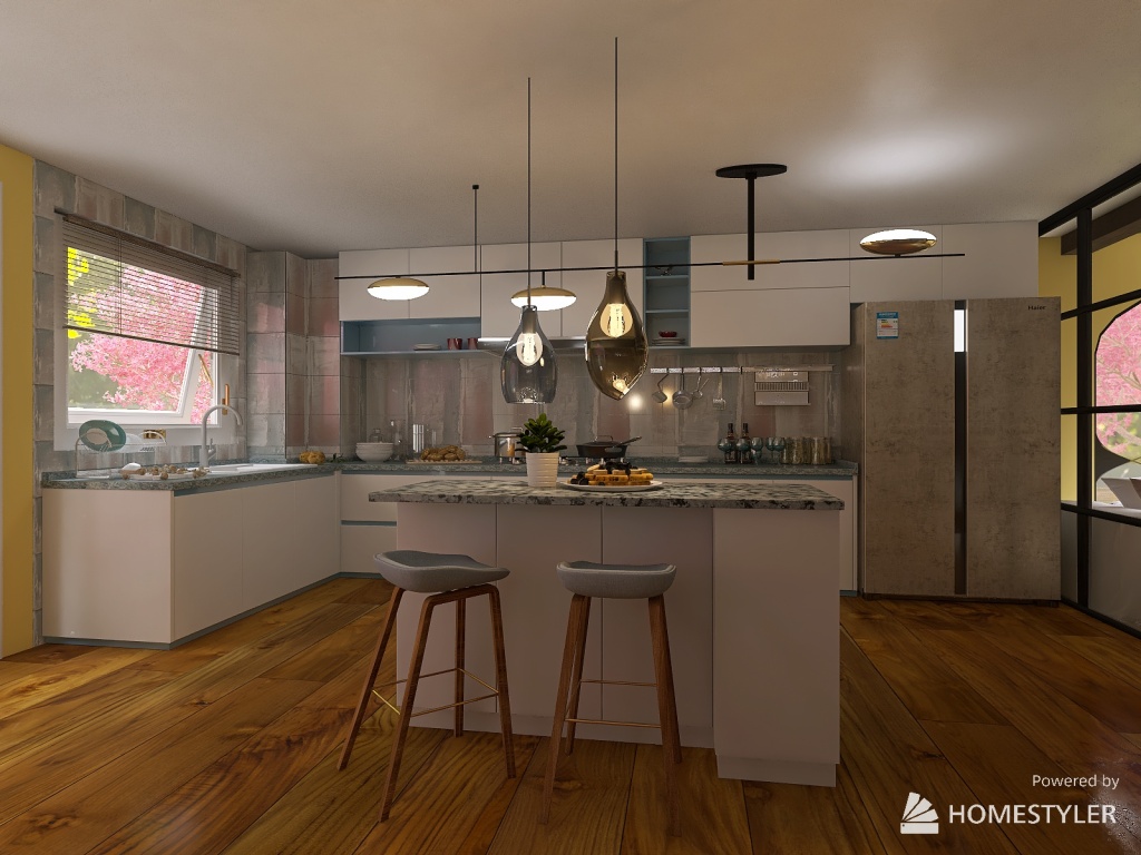 Wood´s House 3d design renderings