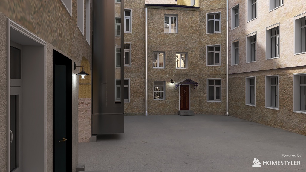 Sapernuy alley, 10B - Michail and Ekaterina 3d design renderings