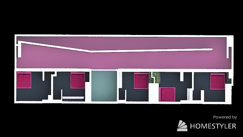 SLEEPING ＂BATH HOUSE＂ 3d design renderings