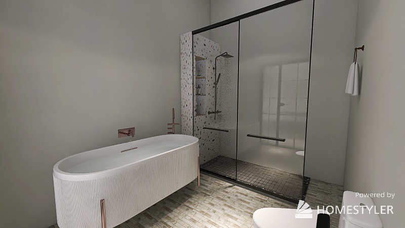 Master Bathroom1 3d design renderings