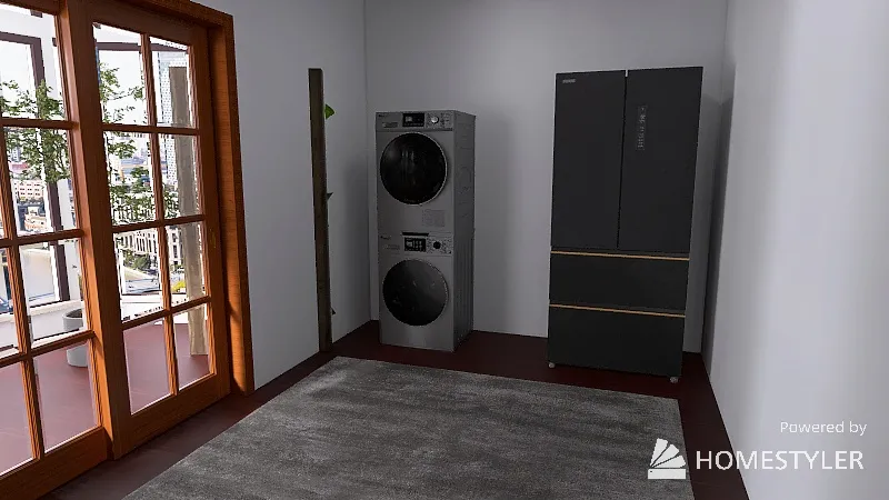 LaundryRoom 3d design renderings